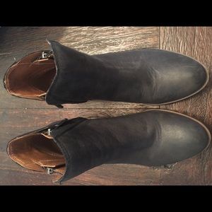 Lucky Brand Basel Low Heel Zip Bootie